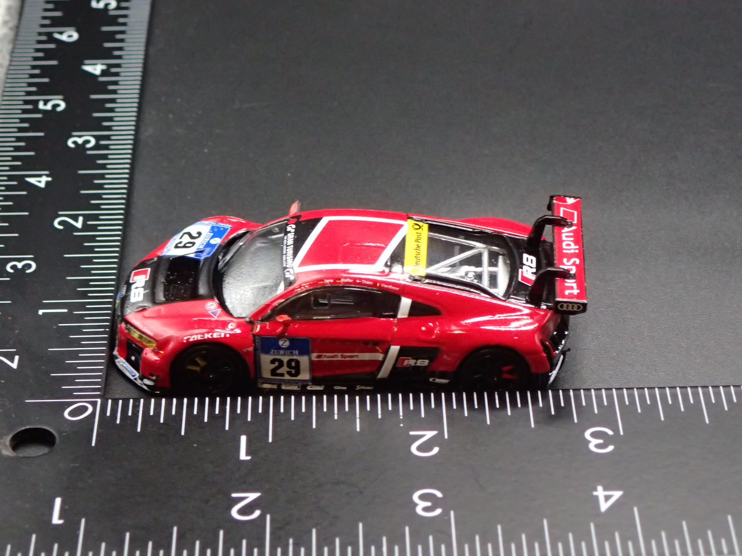2015 15 AUDI R8 LMS #29 NURBURGRING TEAM WRT 1:64 SCALE DIECAST MODEL CAR