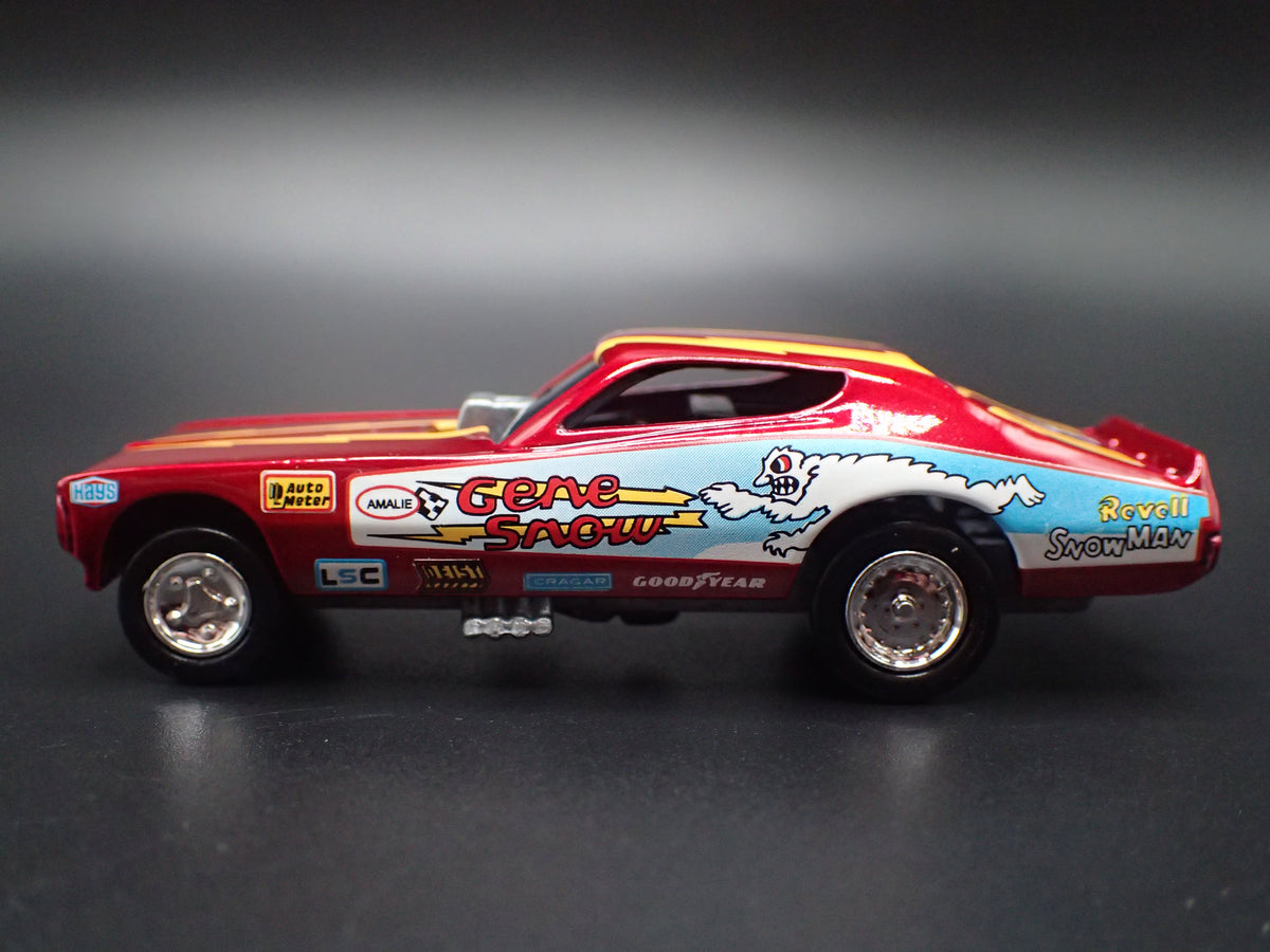 1973 73 DODGE CHARGER FUNNY CAR GENE SNOW NHRA 1:64 SCALE DIECAST MODEL CAR