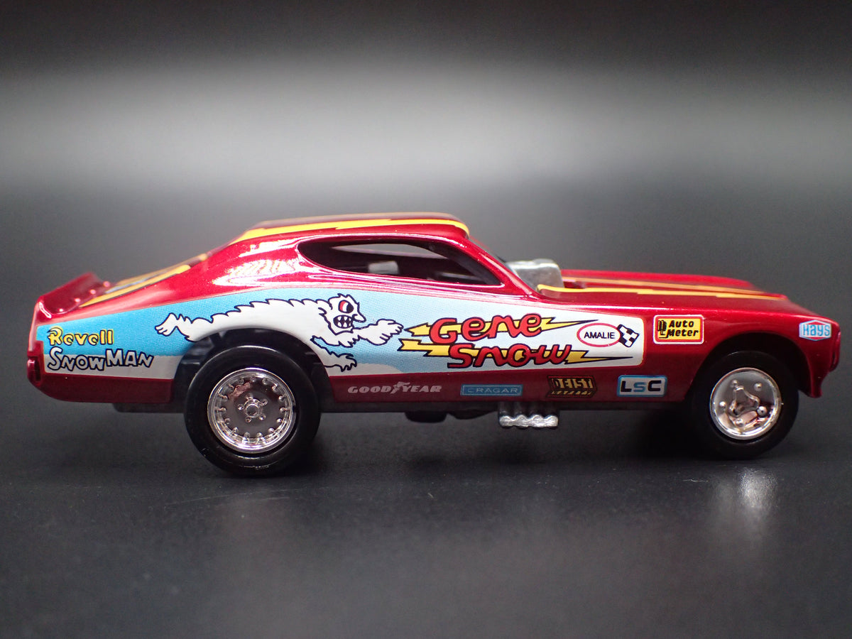 1973 73 DODGE CHARGER FUNNY CAR GENE SNOW NHRA 1:64 SCALE DIECAST MODEL CAR