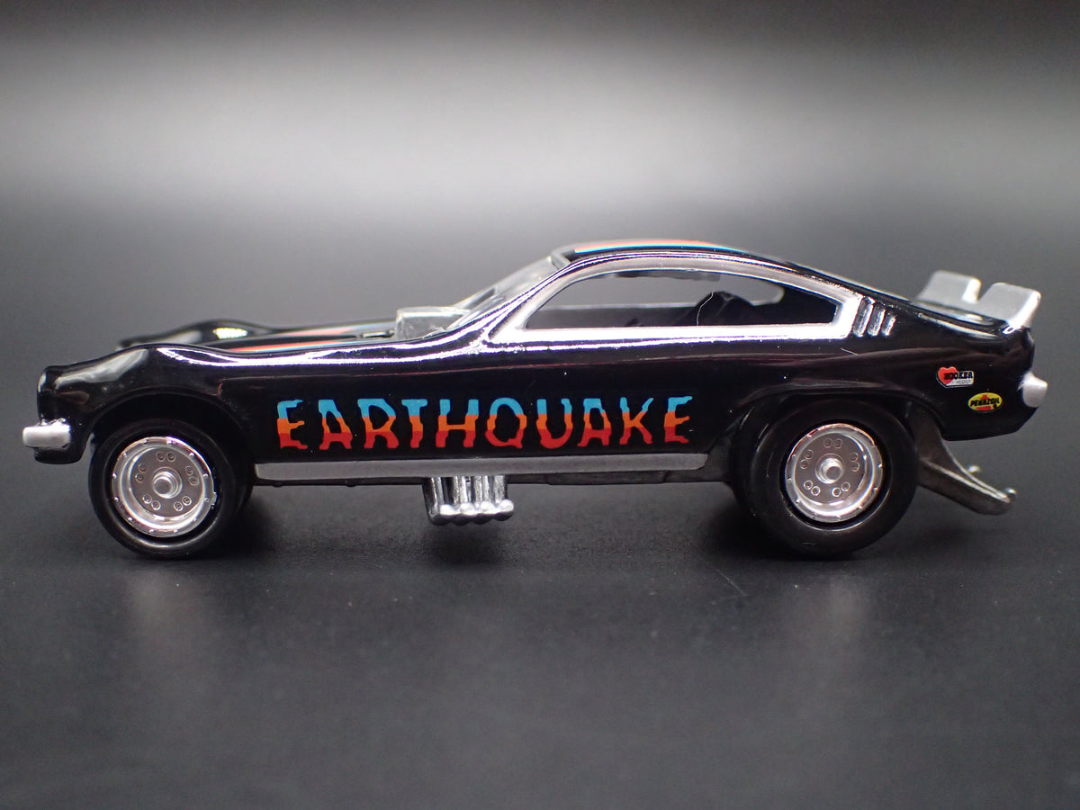 CHEVY CHEVROLET VEGA FUNNY CAR EARTHQUAKE 1:64 SCALE DIECAST MODEL CAR