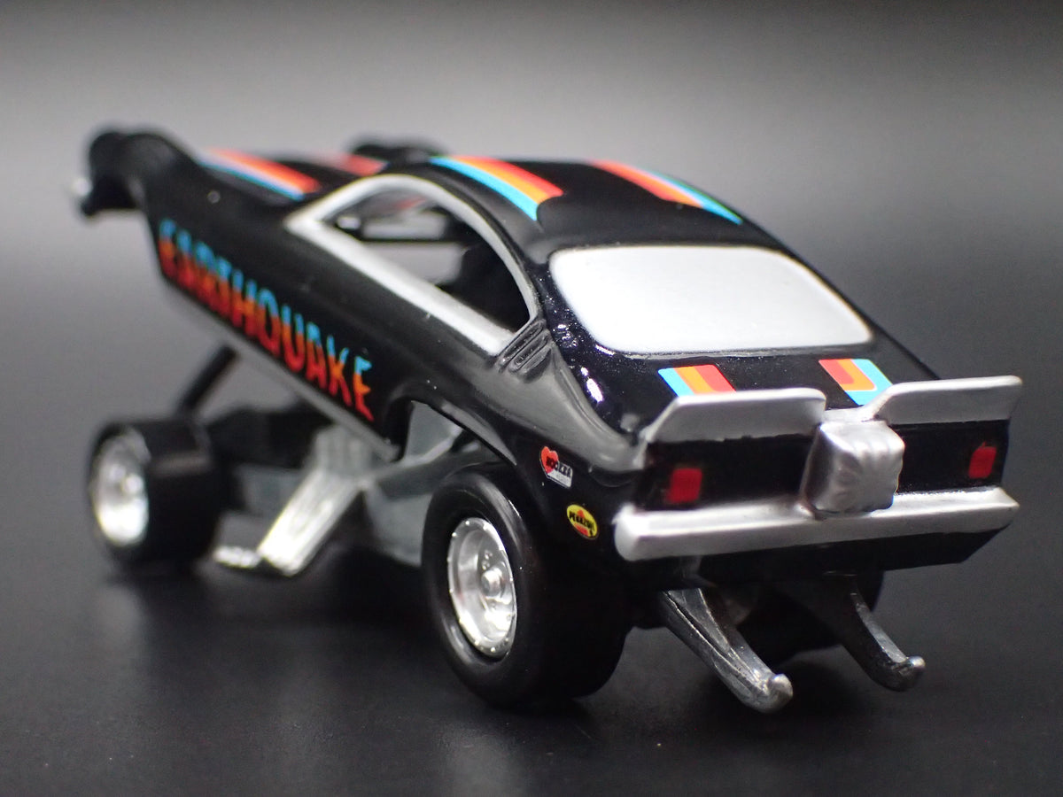 CHEVY CHEVROLET VEGA FUNNY CAR EARTHQUAKE 1:64 SCALE DIECAST MODEL CAR