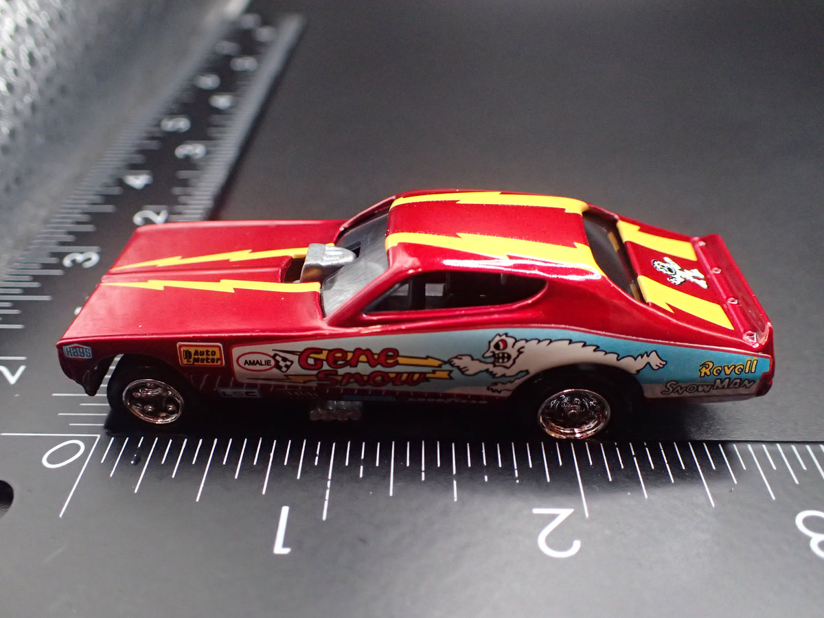1973 73 DODGE CHARGER FUNNY CAR GENE SNOW NHRA 1:64 SCALE DIECAST MODEL CAR
