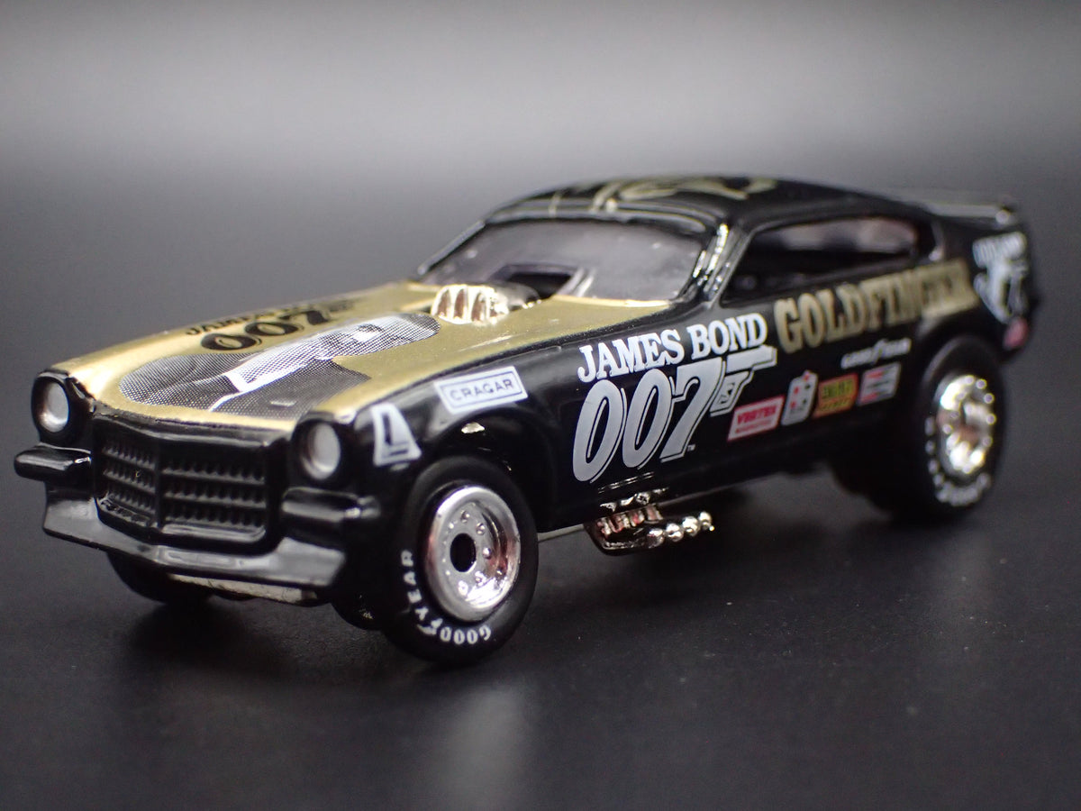 1971 71 CHEVY CHEVROLET VEGA FUNNY CAR JAMES BOND 007  1:64 SCALE DIECAST MODEL CAR