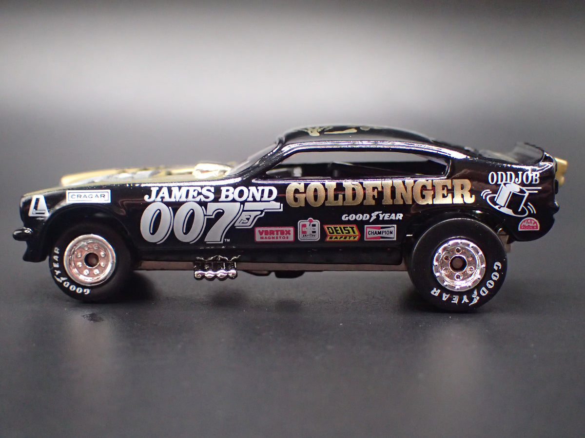 1971 71 CHEVY CHEVROLET VEGA FUNNY CAR JAMES BOND 007  1:64 SCALE DIECAST MODEL CAR