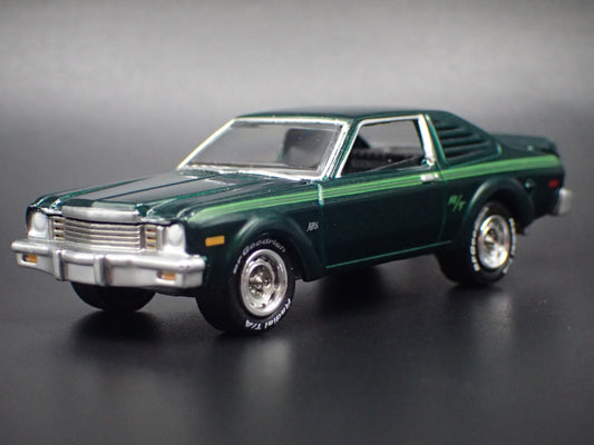 1976 76 DODGE ASPEN R/T GREEN 1/64 SCALE COLLECTIBLE DIECAST MODEL CAR