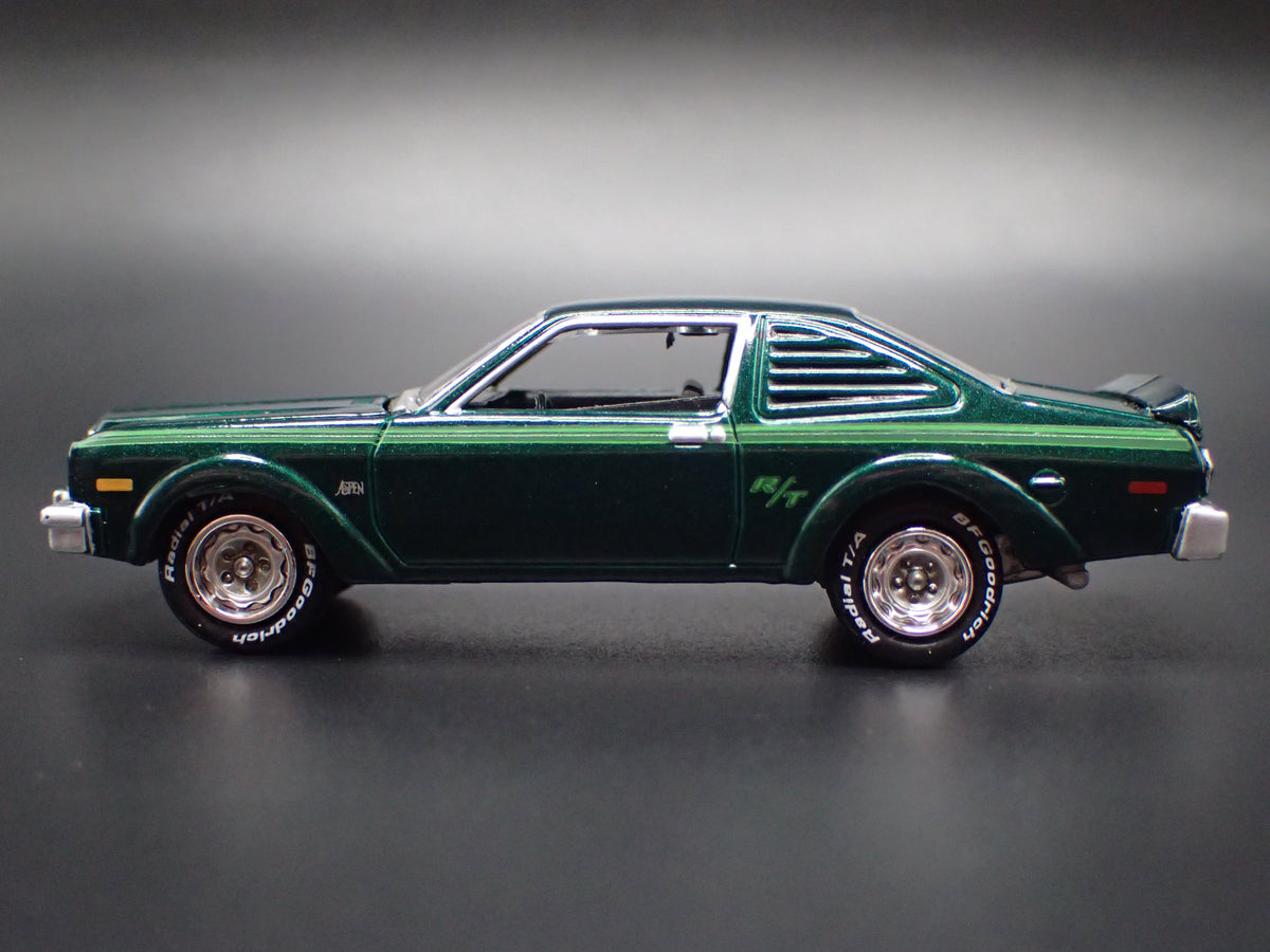 1976 76 DODGE ASPEN R/T GREEN 1/64 SCALE COLLECTIBLE DIECAST MODEL CAR