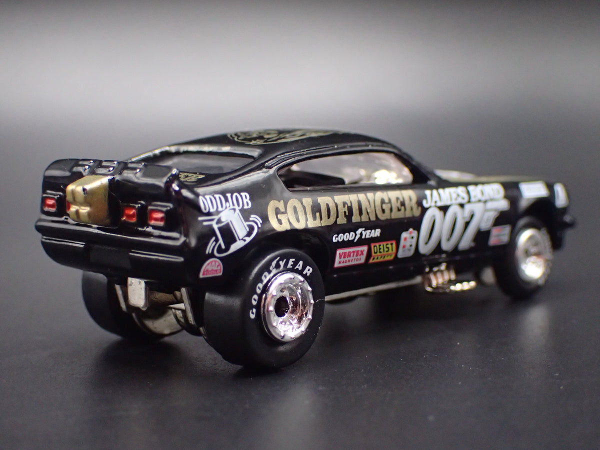 1971 71 CHEVY CHEVROLET VEGA FUNNY CAR JAMES BOND 007  1:64 SCALE DIECAST MODEL CAR