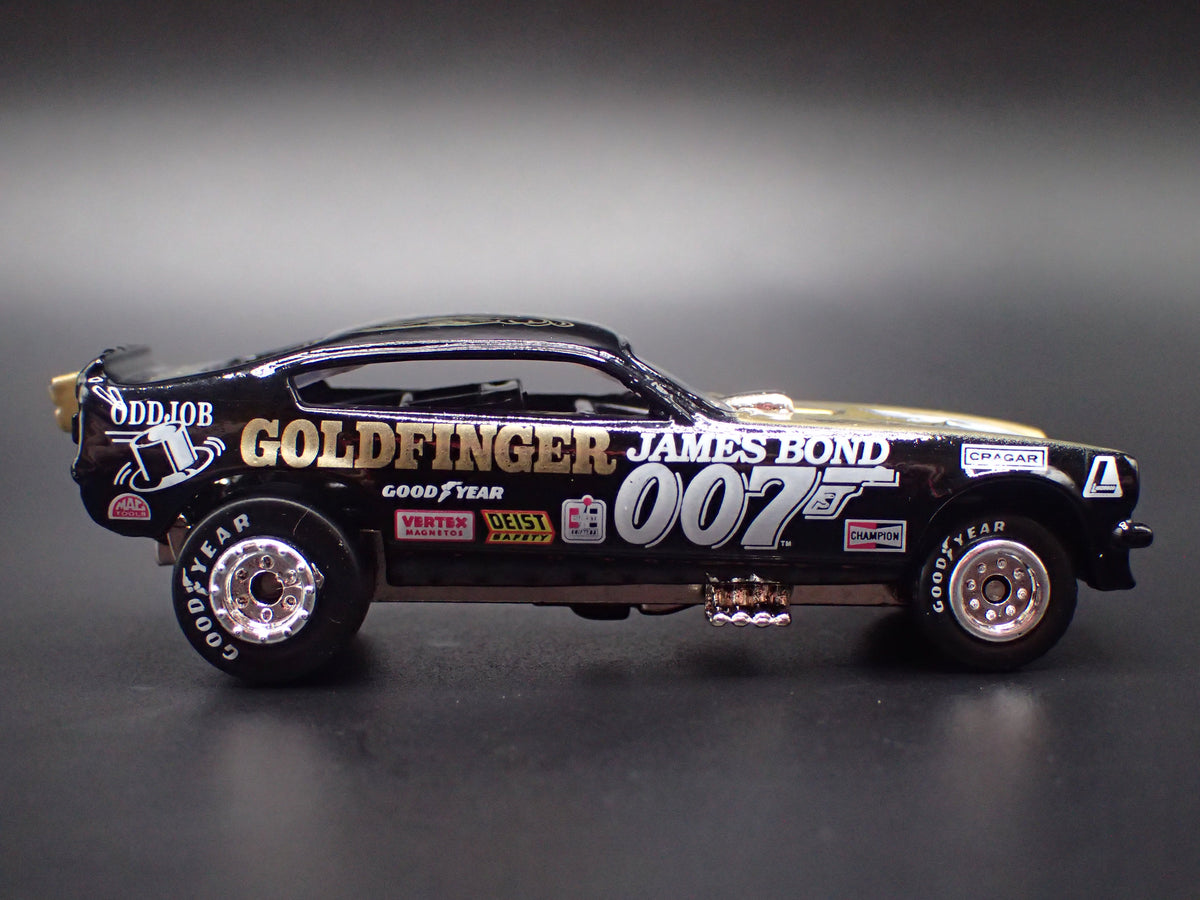 1971 71 CHEVY CHEVROLET VEGA FUNNY CAR JAMES BOND 007  1:64 SCALE DIECAST MODEL CAR
