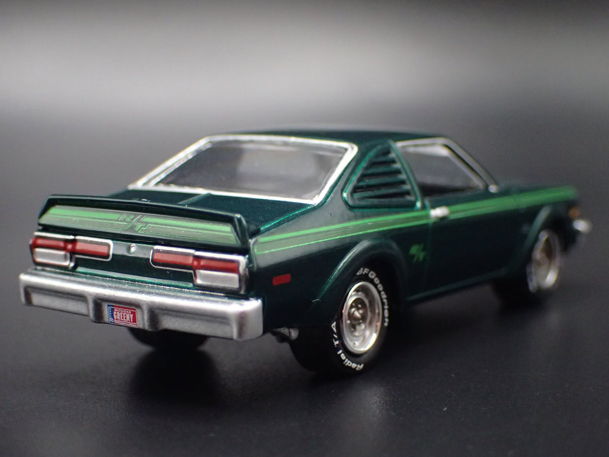 1976 76 DODGE ASPEN R/T GREEN 1/64 SCALE COLLECTIBLE DIECAST MODEL CAR