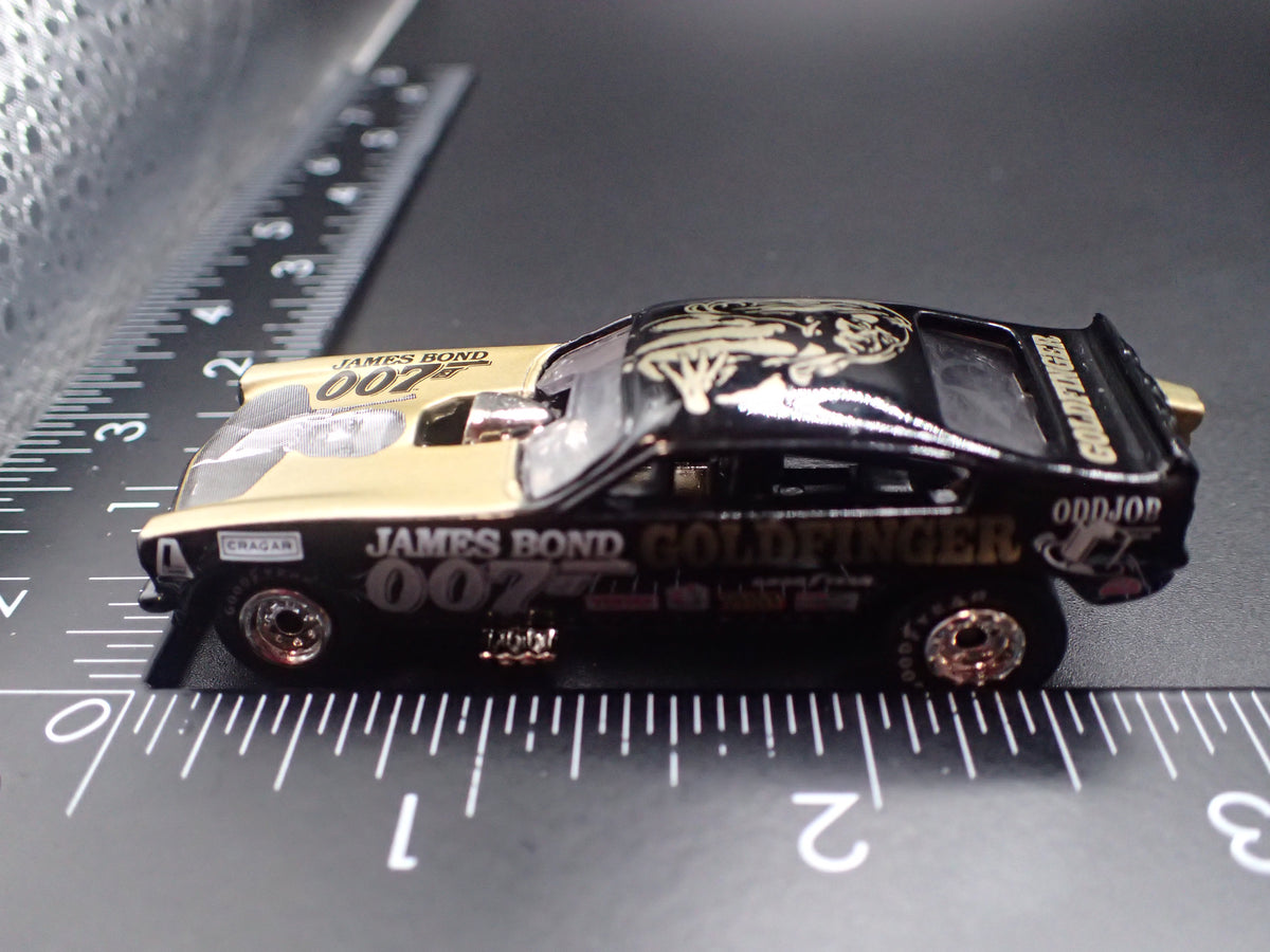 1971 71 CHEVY CHEVROLET VEGA FUNNY CAR JAMES BOND 007  1:64 SCALE DIECAST MODEL CAR