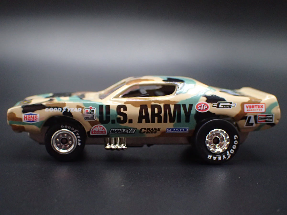 DODGE CHARGER FUNNY CAR NHRA US ARMY 1:64 SCALE DIECAST MODEL CAR