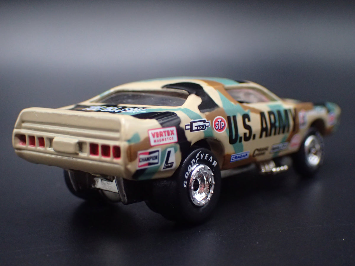 DODGE CHARGER FUNNY CAR NHRA US ARMY 1:64 SCALE DIECAST MODEL CAR