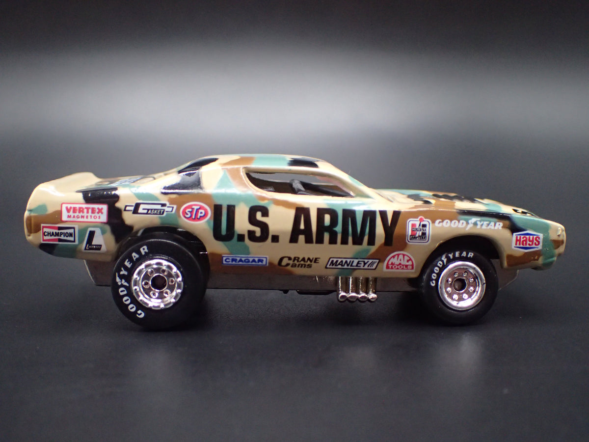 DODGE CHARGER FUNNY CAR NHRA US ARMY 1:64 SCALE DIECAST MODEL CAR