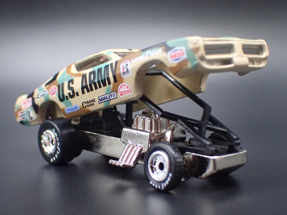 DODGE CHARGER FUNNY CAR NHRA US ARMY 1:64 SCALE DIECAST MODEL CAR