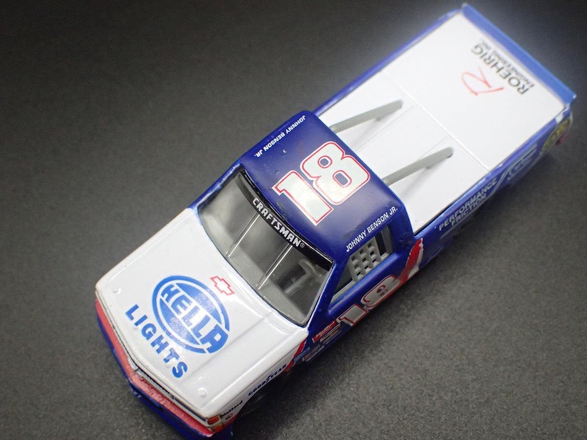 1995 95 CHEVY SILVERADO #18 JOHNNY BENSON JR NASCAR TRUCK 1:64 SCALE DIECAST CAR
