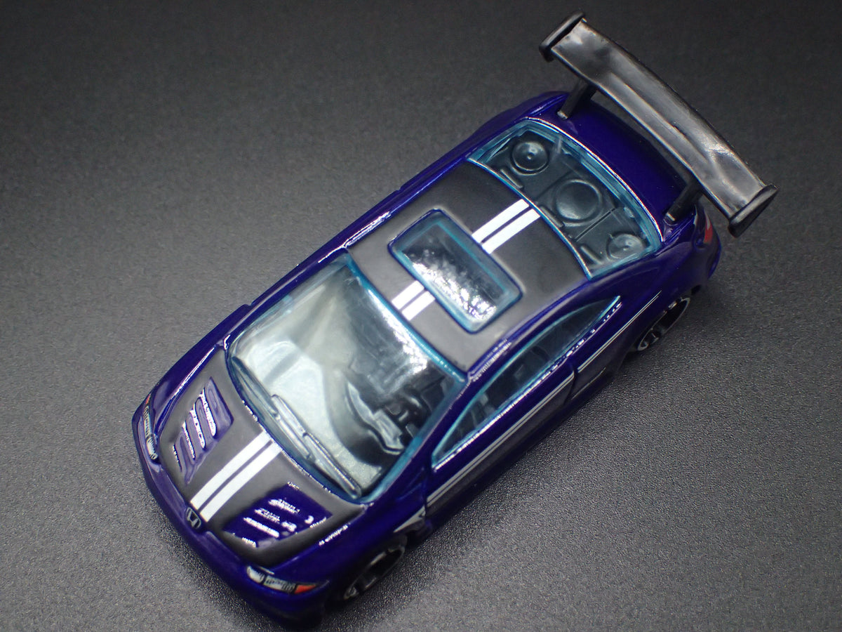 HONDA CIVIC SI 2 TWO DOOR PURPLE 1:64 SCALE COLLECTIBLE DIORAMA DIECAST MODEL CAR