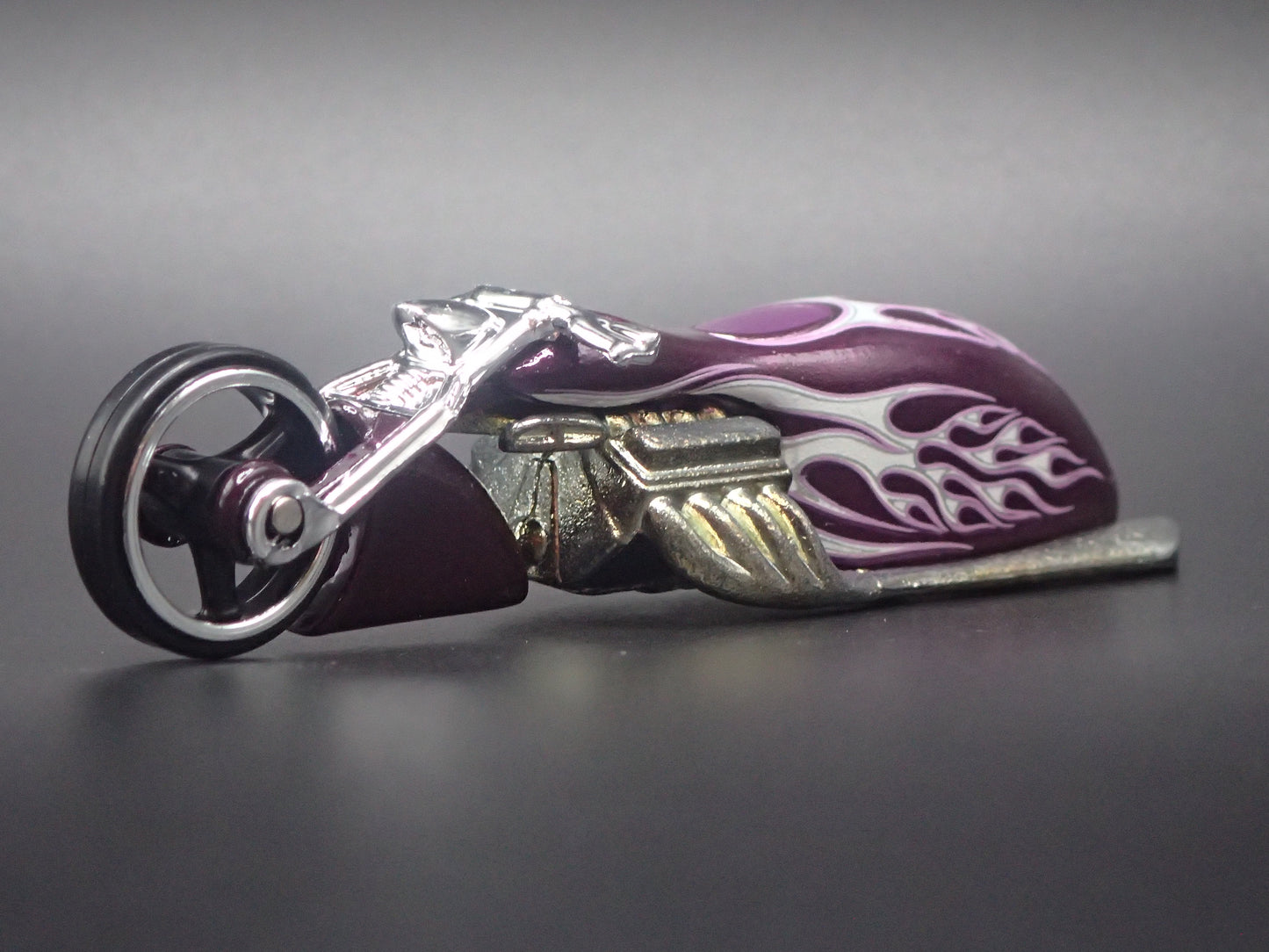 PIT CRUISER MOTORCYCLE HOT WHEELS PURPLE 1:64 HW SCALE DIORAMA DIECAST MODEL CAR