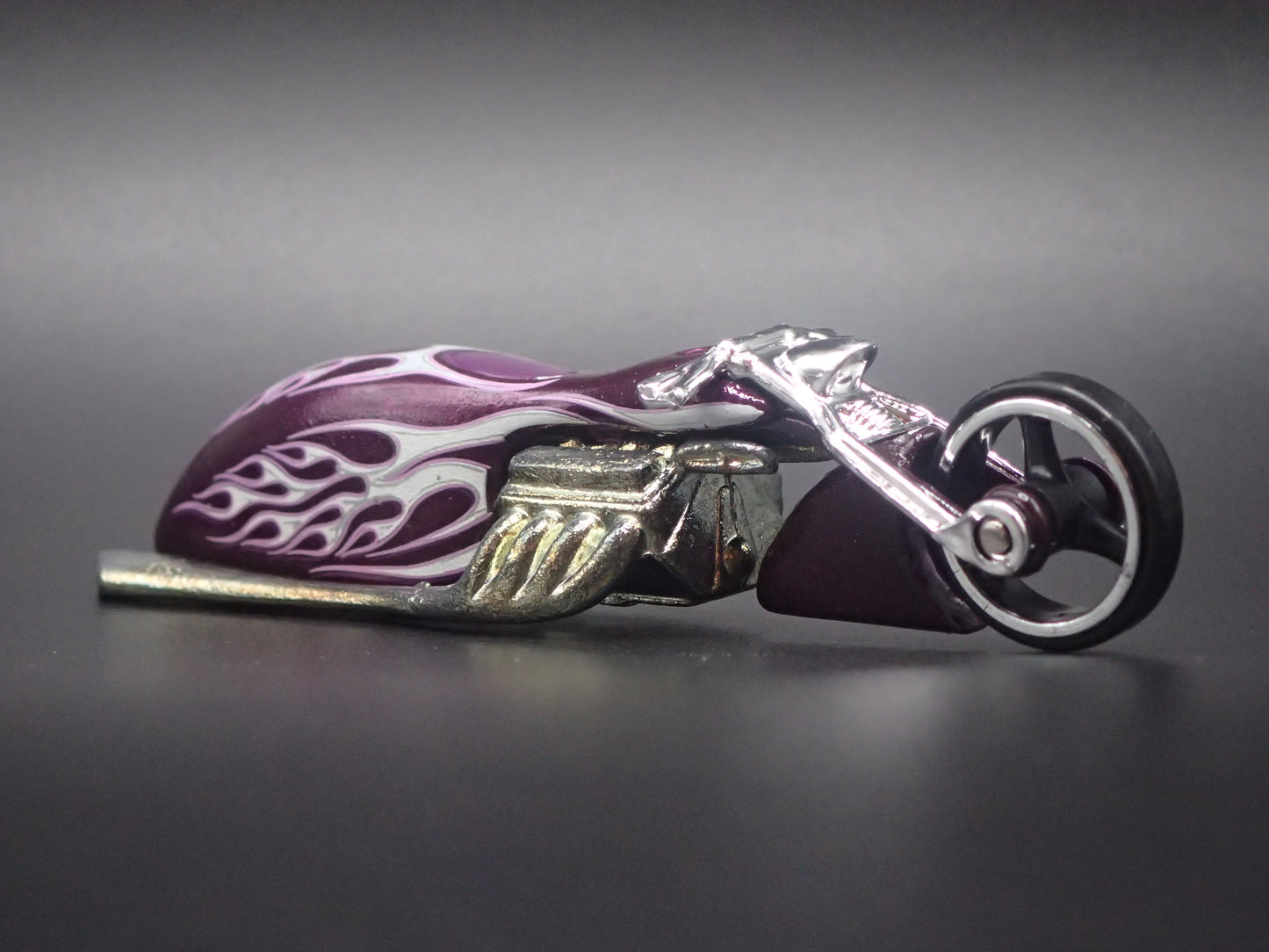 PIT CRUISER MOTORCYCLE HOT WHEELS PURPLE 1:64 HW SCALE DIORAMA DIECAST MODEL CAR