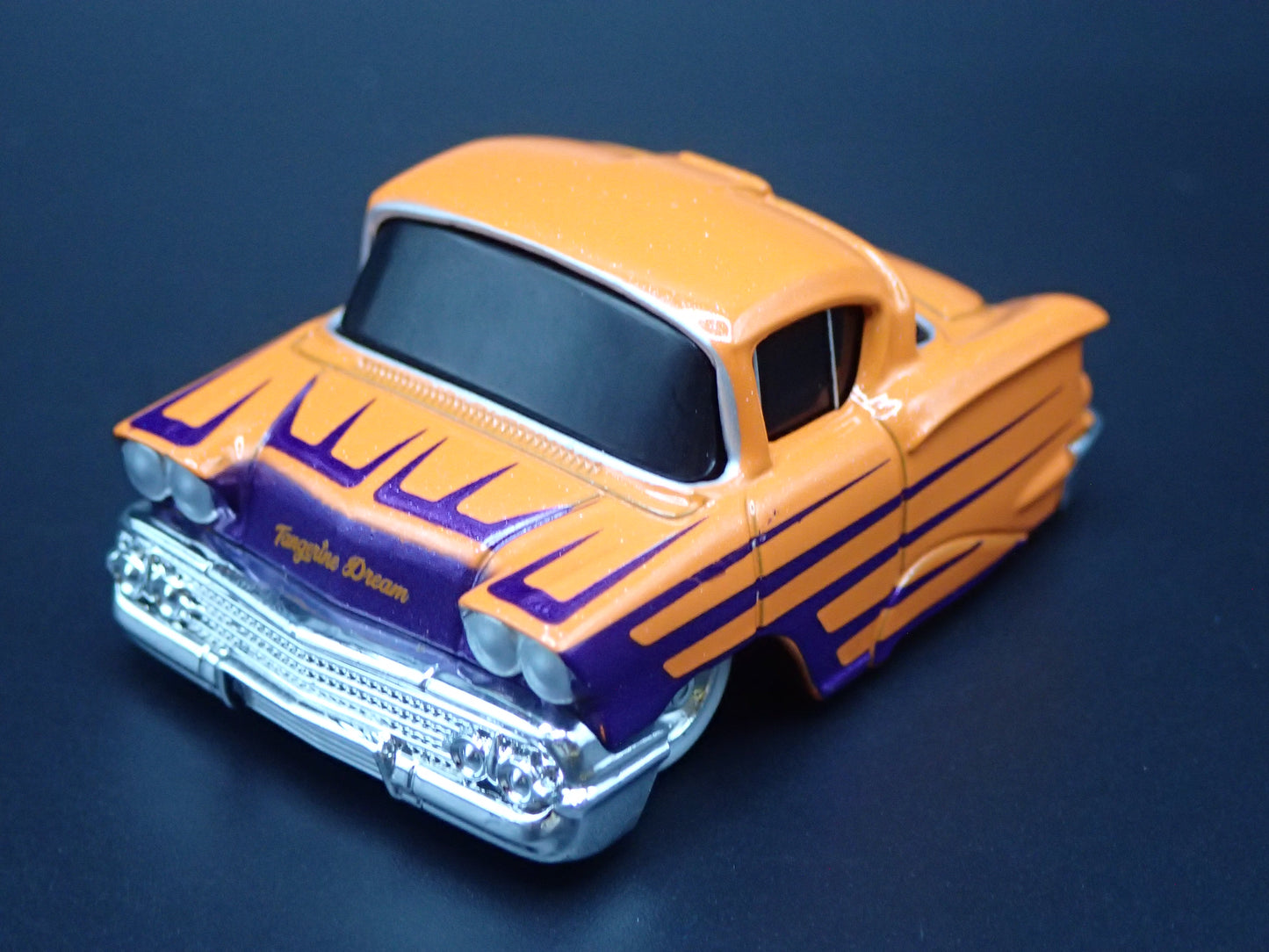 1958 58 CHEVY CHEVROLET IMPALA CAR TUNED 1:64 SCALE DIORAMA DIECAST MODEL CAR
