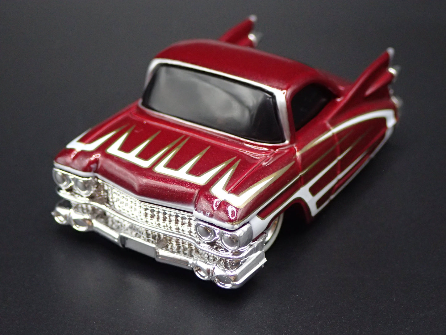 1957 57 CHEVY CHEVROLET BEL AIR TUNED  1:64 SCALE DIORAMA DIECAST MODEL CAR