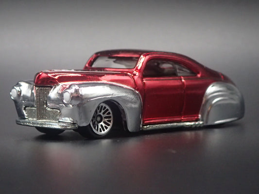 1941 41 FORD TAIL DRAGGER CUSTOM HOT ROD 1:64 SCALE DIORAMA DIECAST MODEL CAR