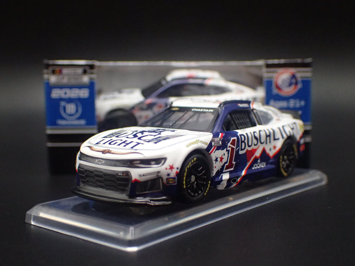 2026 26 CHEVROLET 1 ROSS CHASTAIN BUSCH LIGHT NASCAR 1:64 SCALE DIECAST CAR