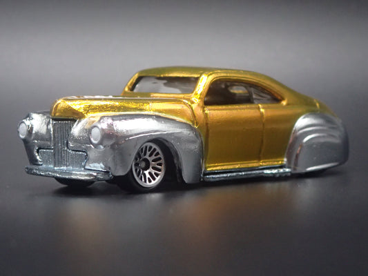 1941 41 FORD TAIL DRAGGER CUSTOM HOT ROD 1:64 SCALE DIORAMA DIECAST MODEL CAR