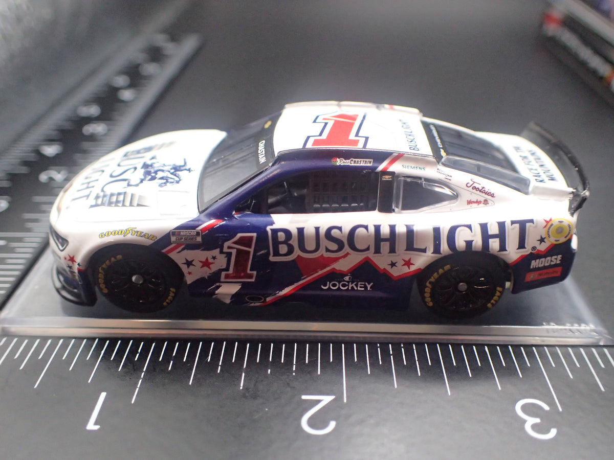 2026 26 CHEVROLET 1 ROSS CHASTAIN BUSCH LIGHT NASCAR 1:64 SCALE DIECAST CAR