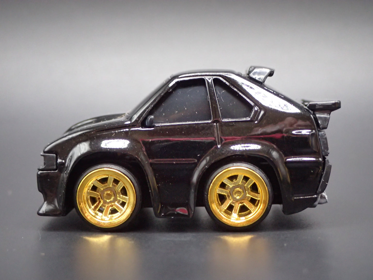 1982-1986 TOYOTA CELICA SUPRA CAR TUNED BLACK JDM 1/64 SCALE DIECAST MODEL CAR