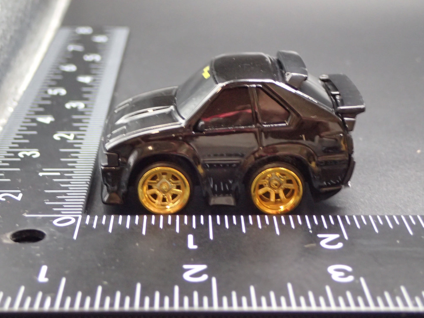 1982-1986 TOYOTA CELICA SUPRA CAR TUNED BLACK JDM 1/64 SCALE DIECAST MODEL CAR