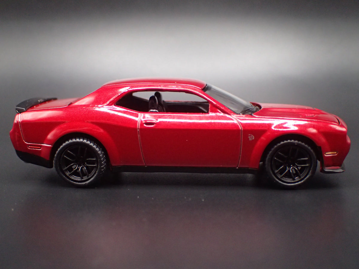 2011-2023 DODGE CHALLENGER SRT HELLCAT RED 1/64 SCALE DIECAST MODEL CAR