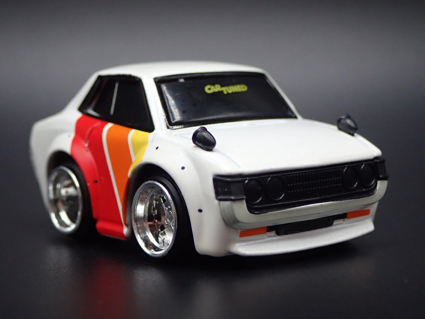 1970-1977 TOYOTA CELICA GT CAR TUNED WHITE JDM 1:64 SCALE DIECAST MODEL CAR