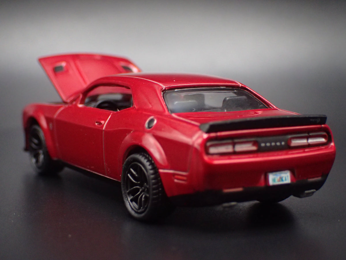 2011-2023 DODGE CHALLENGER SRT HELLCAT RED 1/64 SCALE DIECAST MODEL CAR