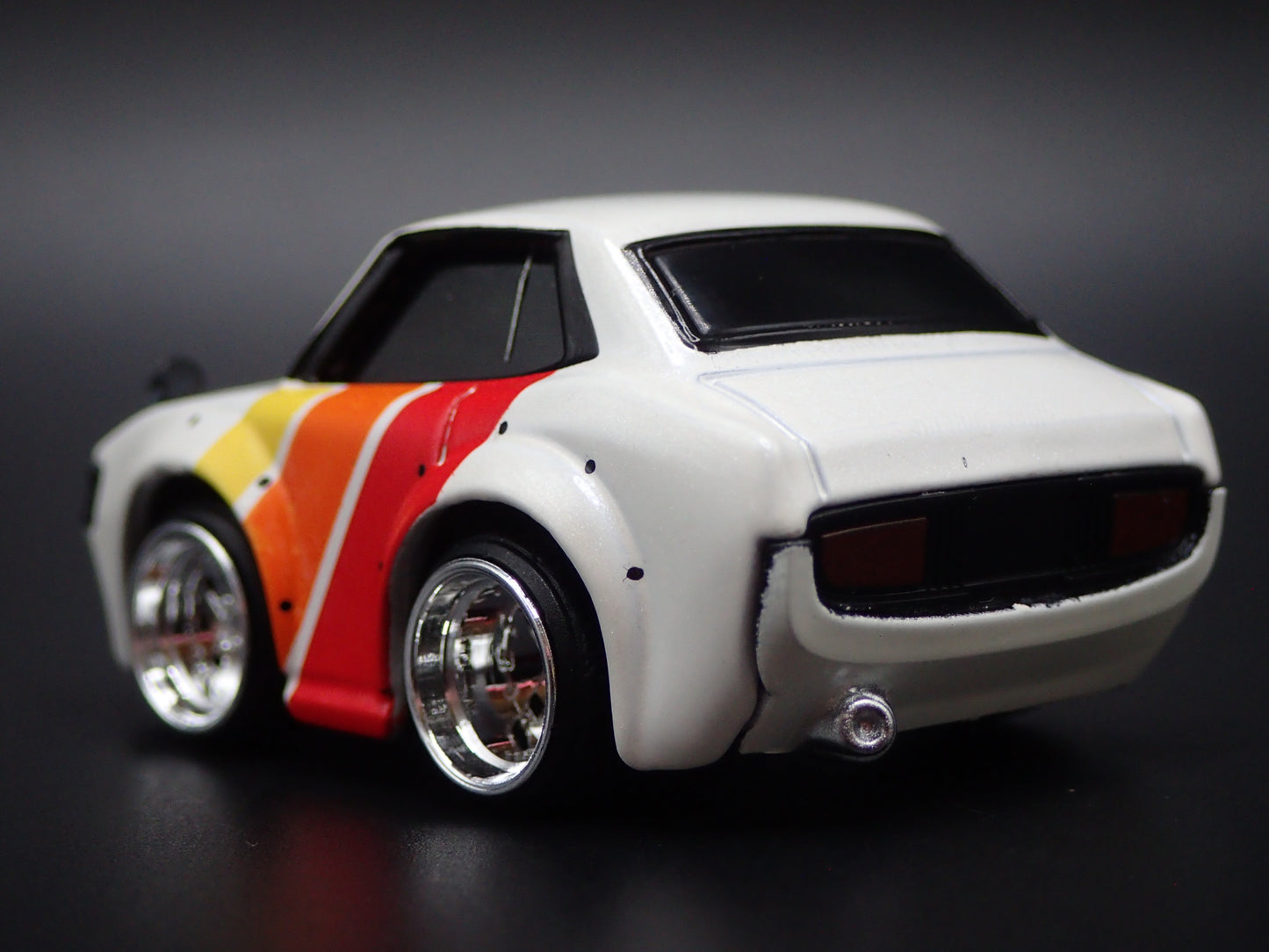 1970-1977 TOYOTA CELICA GT CAR TUNED WHITE JDM 1:64 SCALE DIECAST MODEL CAR