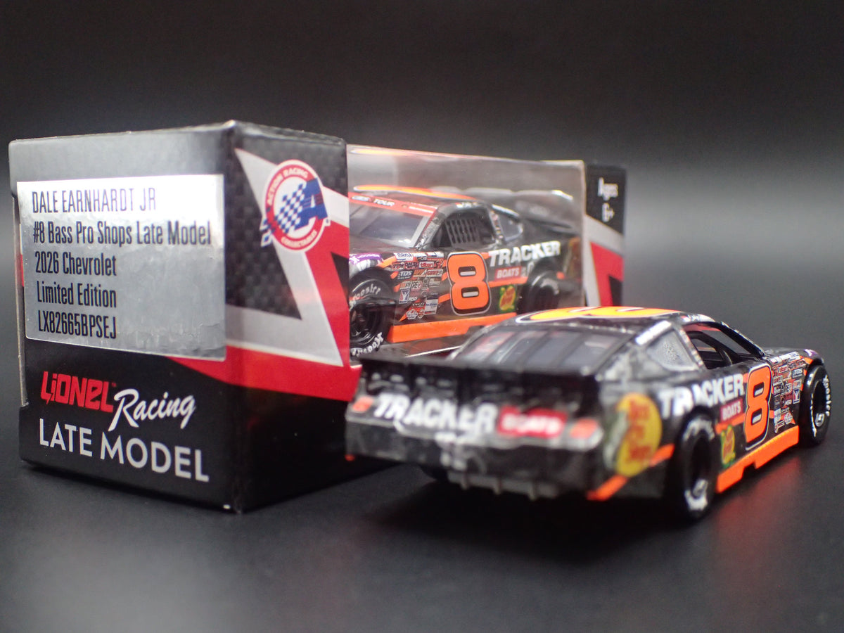 2026 CHEVY CAMARO #8 DALE EARNHARDT JR BASS PRO NASCAR LATE MODEL 1:64 DIECAST CAR