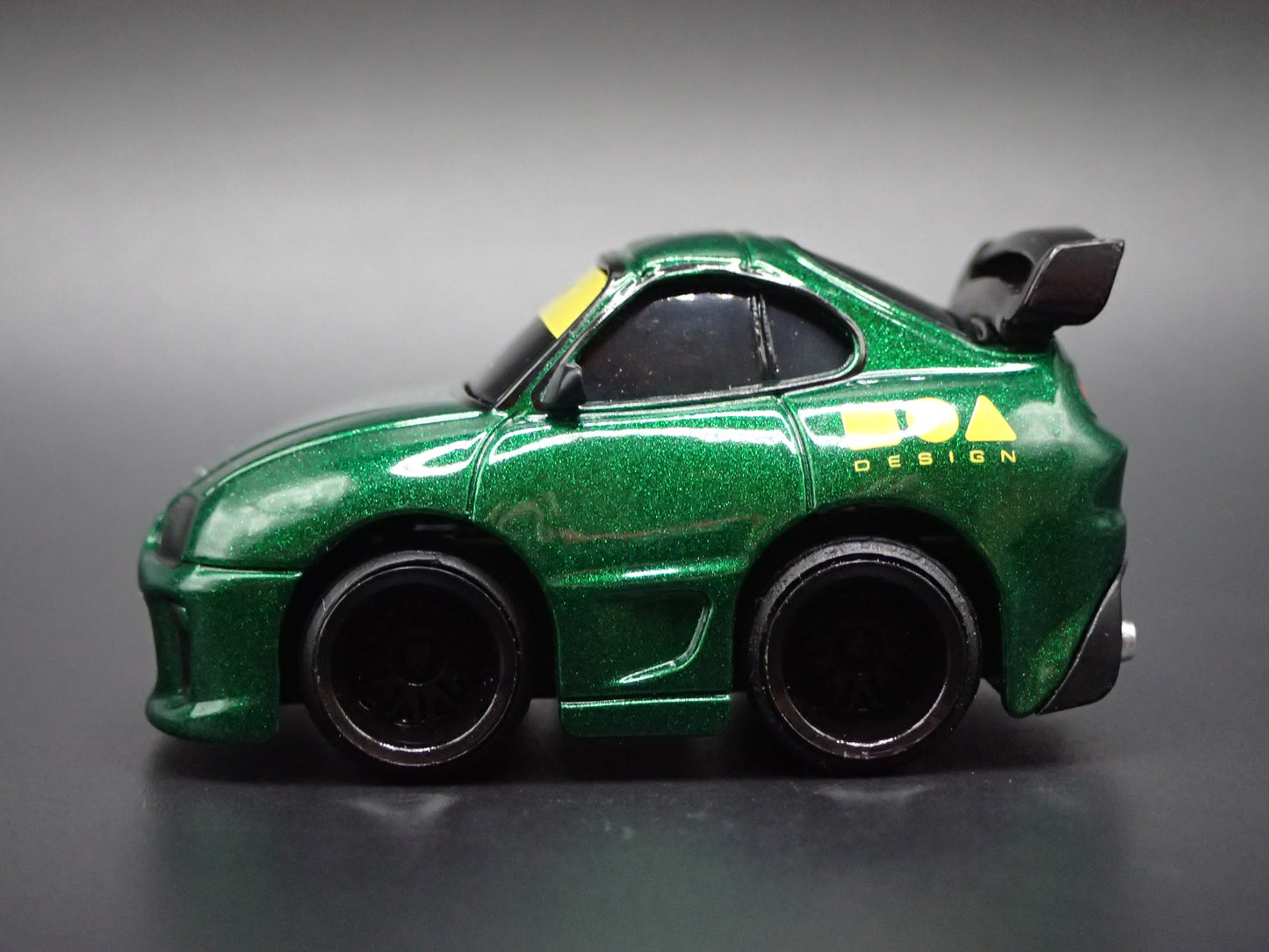 1993-2002 TOYOTA SUPRA CAR TUNED GREEN JDM 1/64 SCALE DIORAMA DIECAST MODEL CAR
