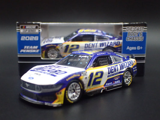 2026 26 FORD MUSTANG #12 RYAN BLANEY DENT WIZARD NASCAR 1:64 SCALE DIECAST CAR