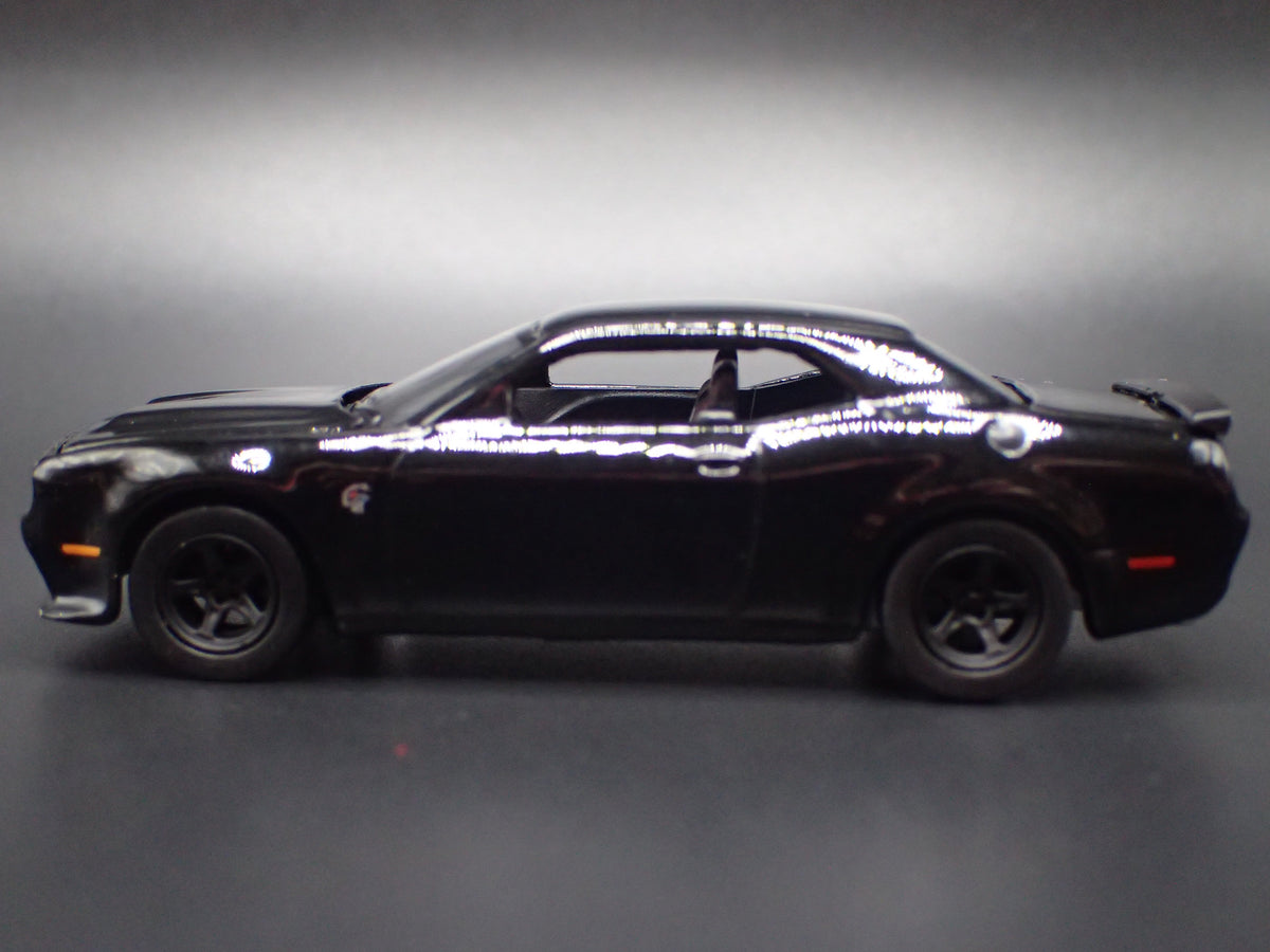 2011-2023 DODGE CHALLENGER SRT HELLCAT BLACK 1/64 SCALE DIECAST MODEL CAR