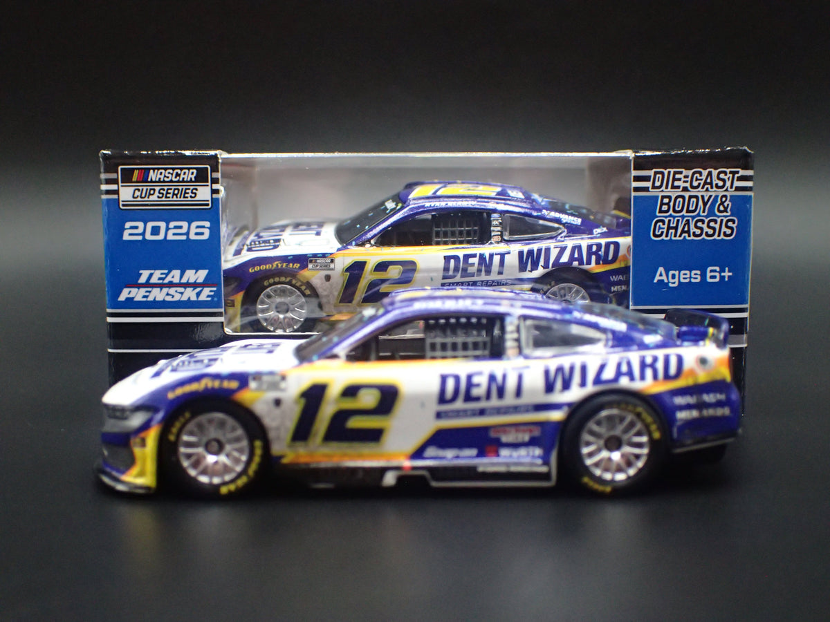 2026 26 FORD MUSTANG #12 RYAN BLANEY DENT WIZARD NASCAR 1:64 SCALE DIECAST CAR
