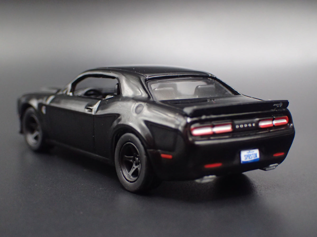 2011-2023 DODGE CHALLENGER SRT HELLCAT BLACK 1/64 SCALE DIECAST MODEL CAR