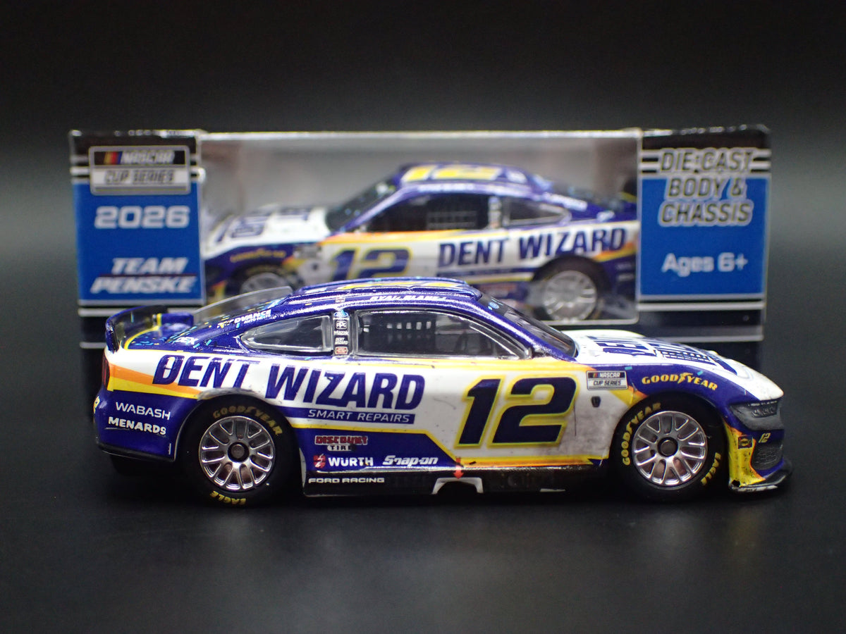 2026 26 FORD MUSTANG #12 RYAN BLANEY DENT WIZARD NASCAR 1:64 SCALE DIECAST CAR