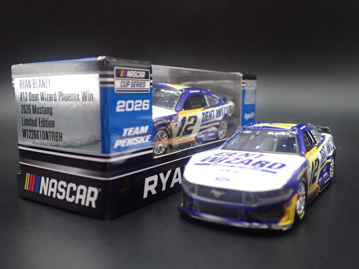 2026 26 FORD MUSTANG #12 RYAN BLANEY DENT WIZARD NASCAR 1:64 SCALE DIECAST CAR
