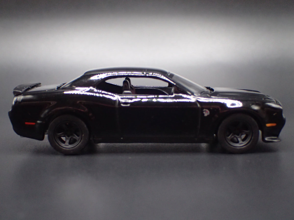 2011-2023 DODGE CHALLENGER SRT HELLCAT BLACK 1/64 SCALE DIECAST MODEL CAR
