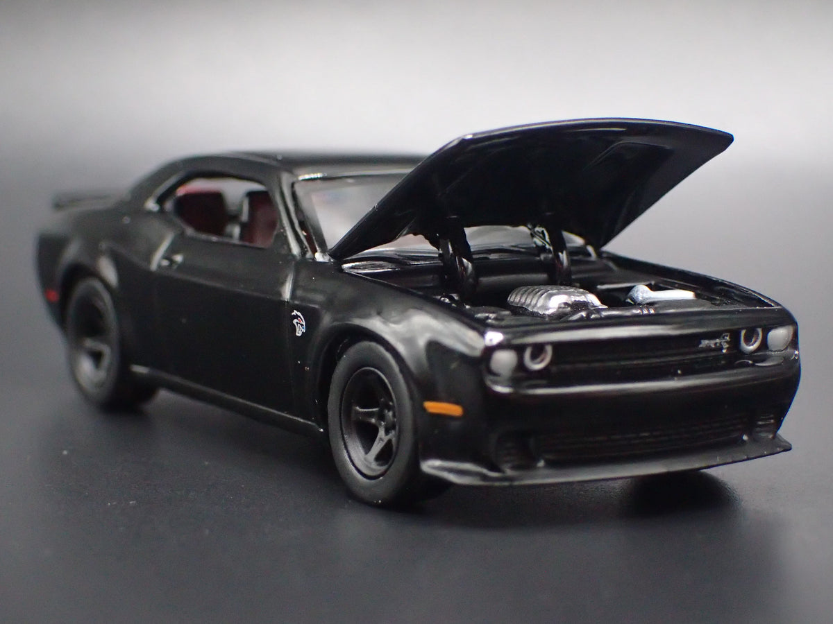 2011-2023 DODGE CHALLENGER SRT HELLCAT BLACK 1/64 SCALE DIECAST MODEL CAR