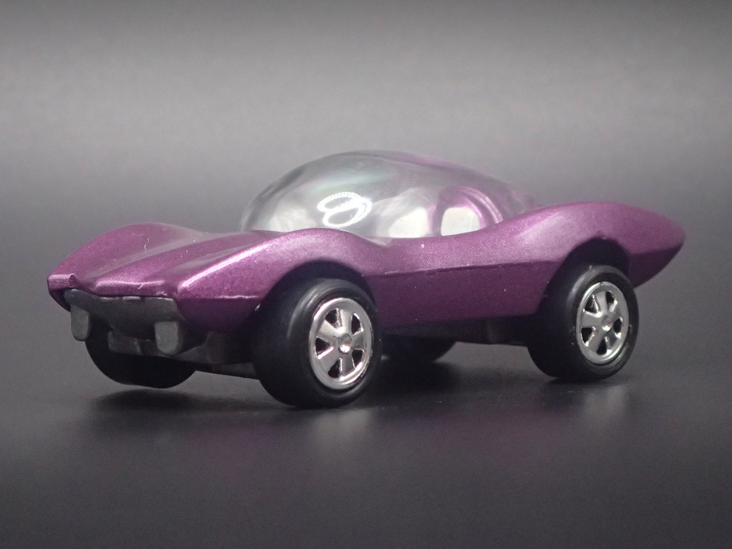 CUSTOM TURBINE PURPLE 1:64 SCALE COLLECTIBLE DIORAMA DIECAST MODEL CAR