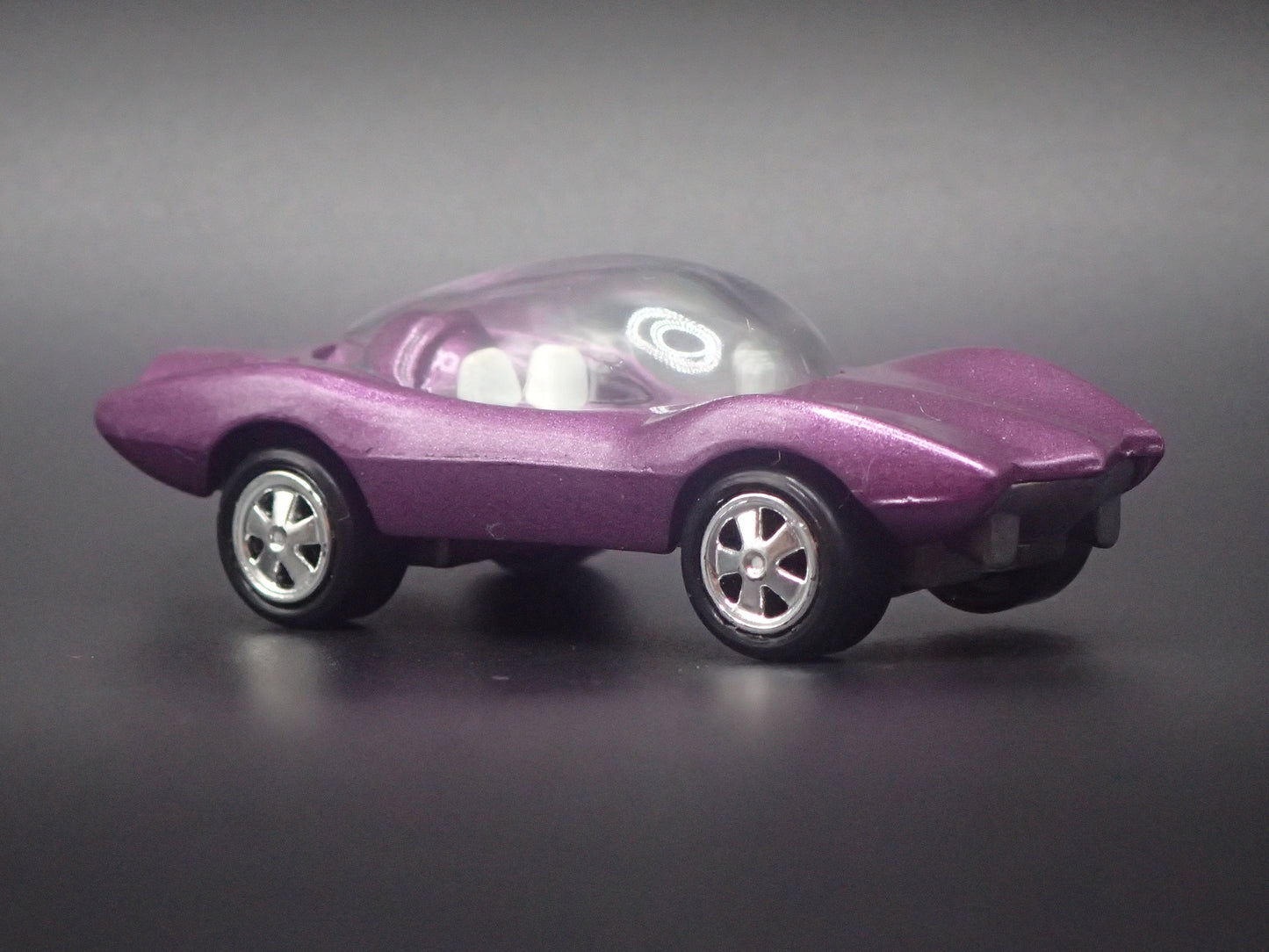 CUSTOM TURBINE PURPLE 1:64 SCALE COLLECTIBLE DIORAMA DIECAST MODEL CAR