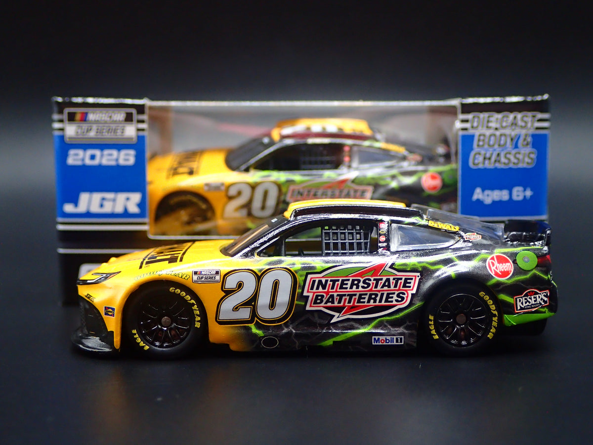 2026 TOYOTA CAMRY 20 CHRISTOPHER BELL DEWALT NASCAR 1:64 SCALE DIECAST CAR