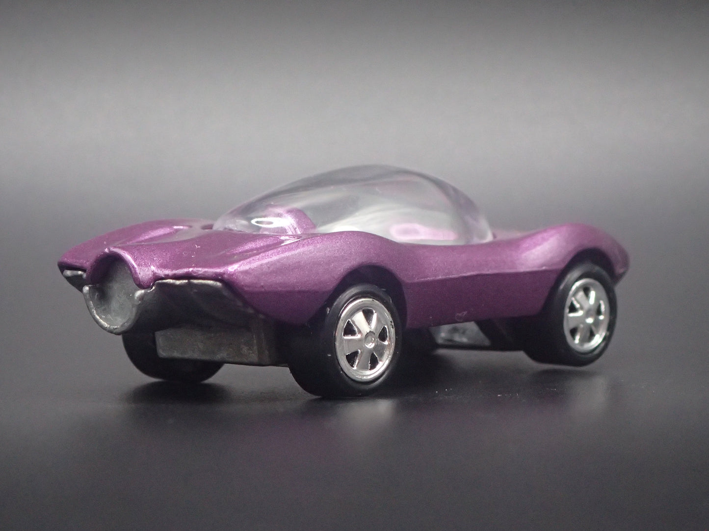CUSTOM TURBINE PURPLE 1:64 SCALE COLLECTIBLE DIORAMA DIECAST MODEL CAR