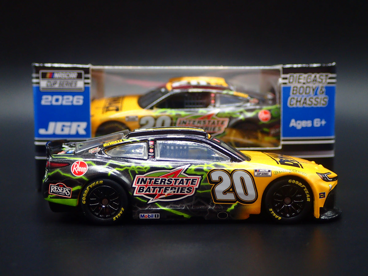 2026 TOYOTA CAMRY 20 CHRISTOPHER BELL DEWALT NASCAR 1:64 SCALE DIECAST CAR