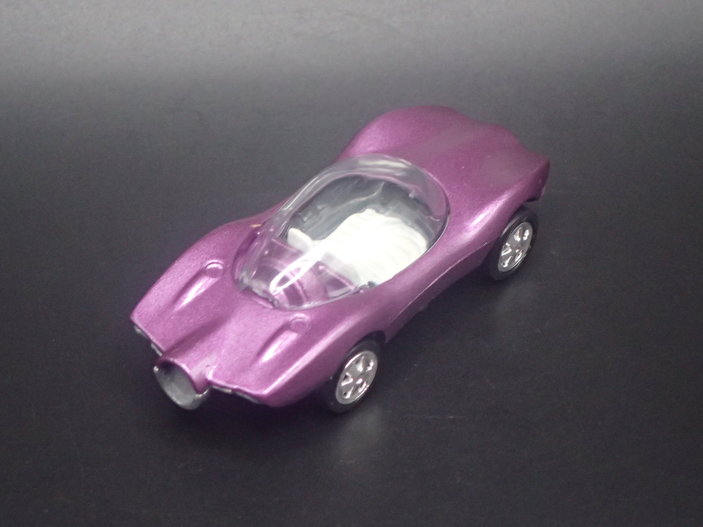 CUSTOM TURBINE PURPLE 1:64 SCALE COLLECTIBLE DIORAMA DIECAST MODEL CAR